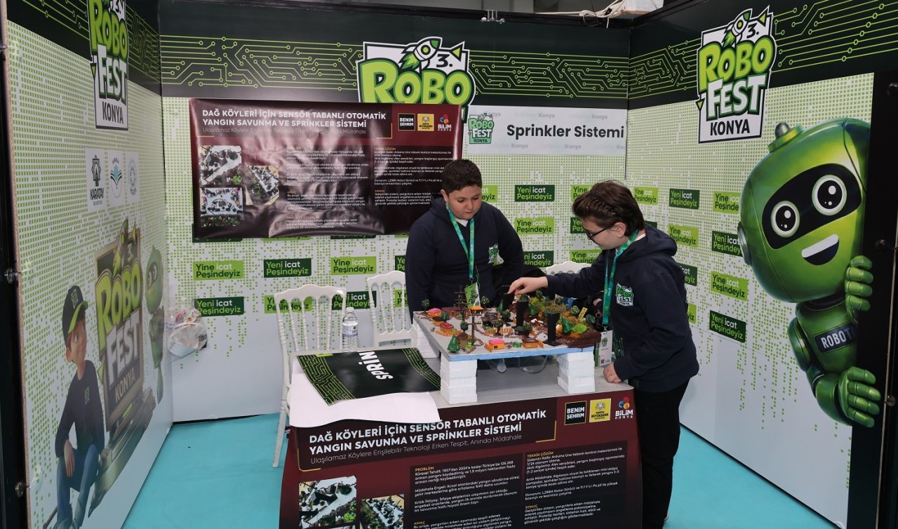 Konya’da Robofest coşkusu: 3. Robot Yarışması büyük katılımla başladı