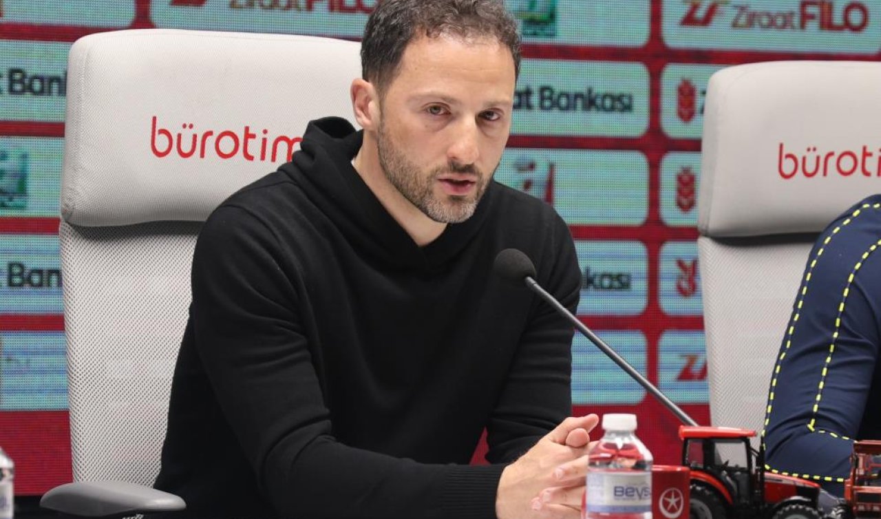 Domenico Tedesco: “Eğer gol atamazsanız bir sonraki tura gitmeniz çok zor olur’’