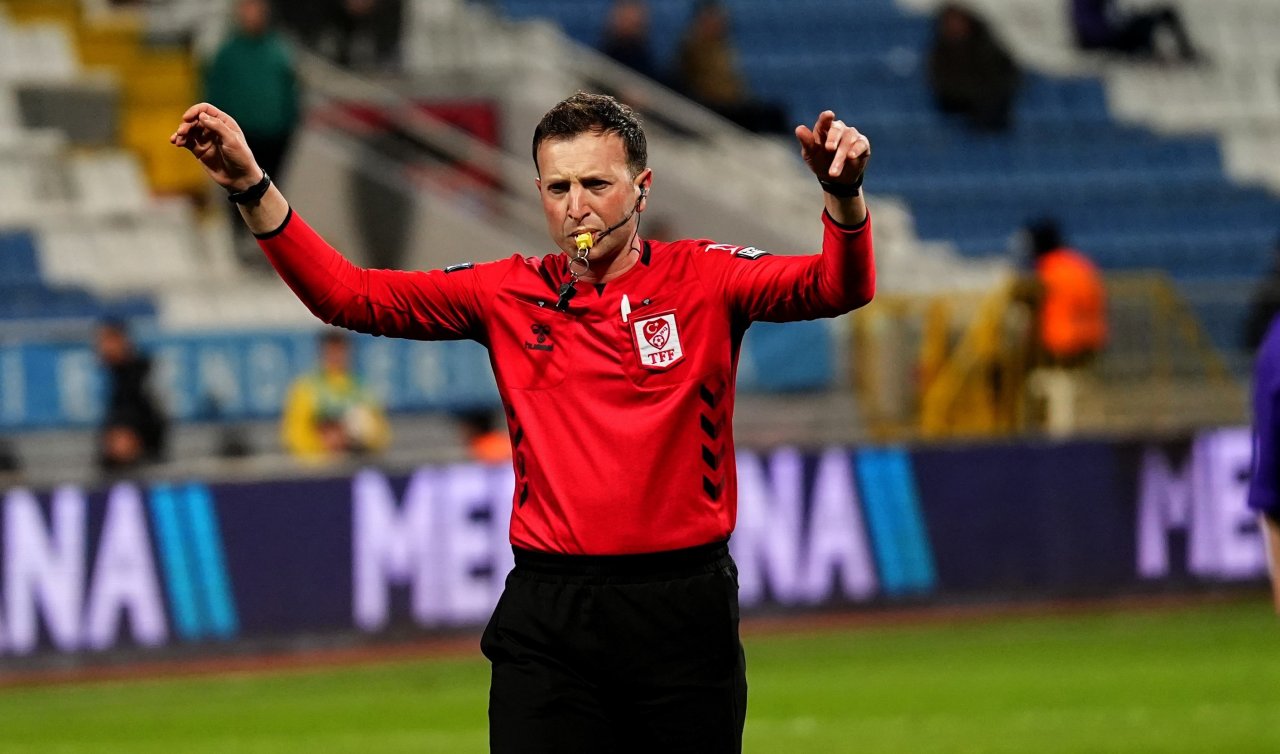 Galatasaray-Fenerbahçe derbisinin hakemi belli oldu