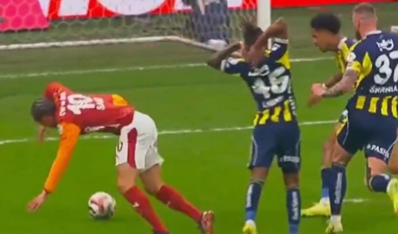 Galatasaray’dan Fenerbahçe derbisinde penaltı itirazı!