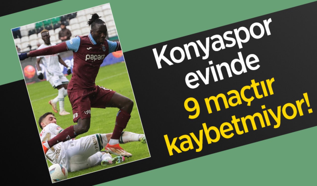 Konyaspor evinde 9 maçtır kaybetmiyor! Konyaspor ile Trabzonspor karşılaşması ne zaman, saat kaçta? 