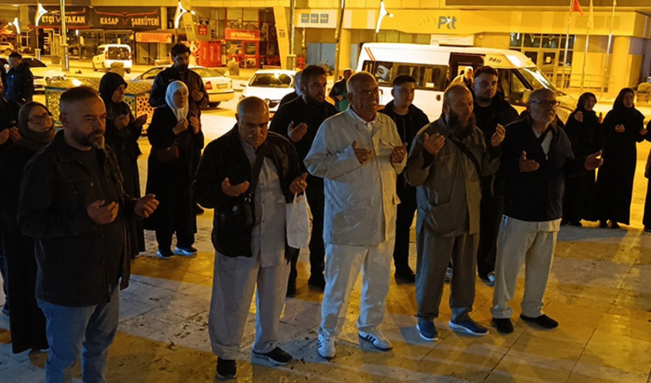 Kulu’dan hacı adayları kutsal topraklara uğurlandı