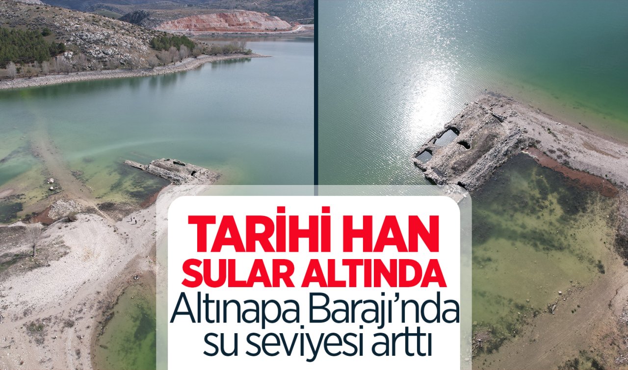 Altınapa Barajı’nda su seviyesi arttı