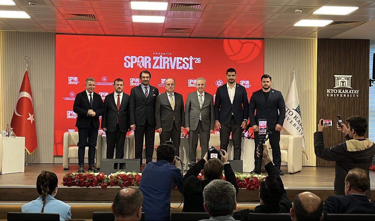 KTO Karatay Üniversitesinde Proaktif Spor Zirvesi başladı