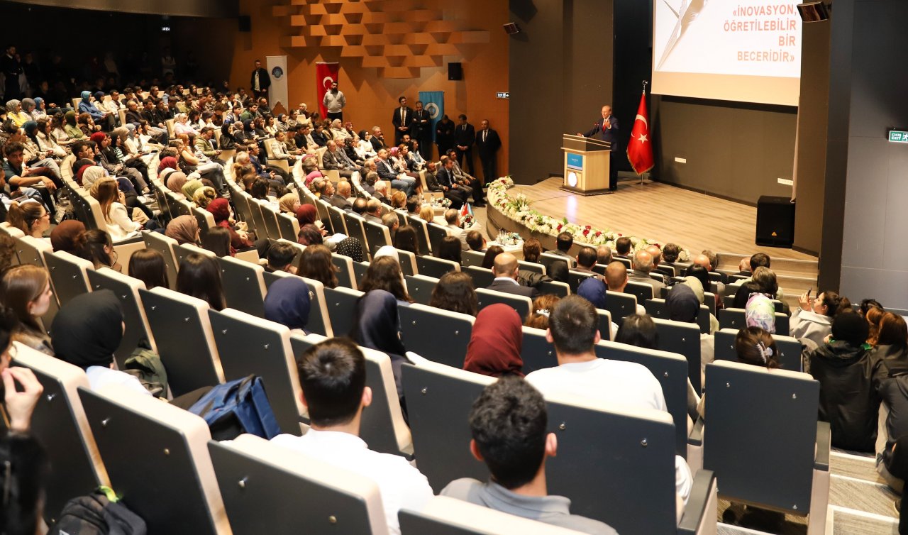 NEÜ’de Ergün Kırlıkovalı öğrencilerle bir araya geldi