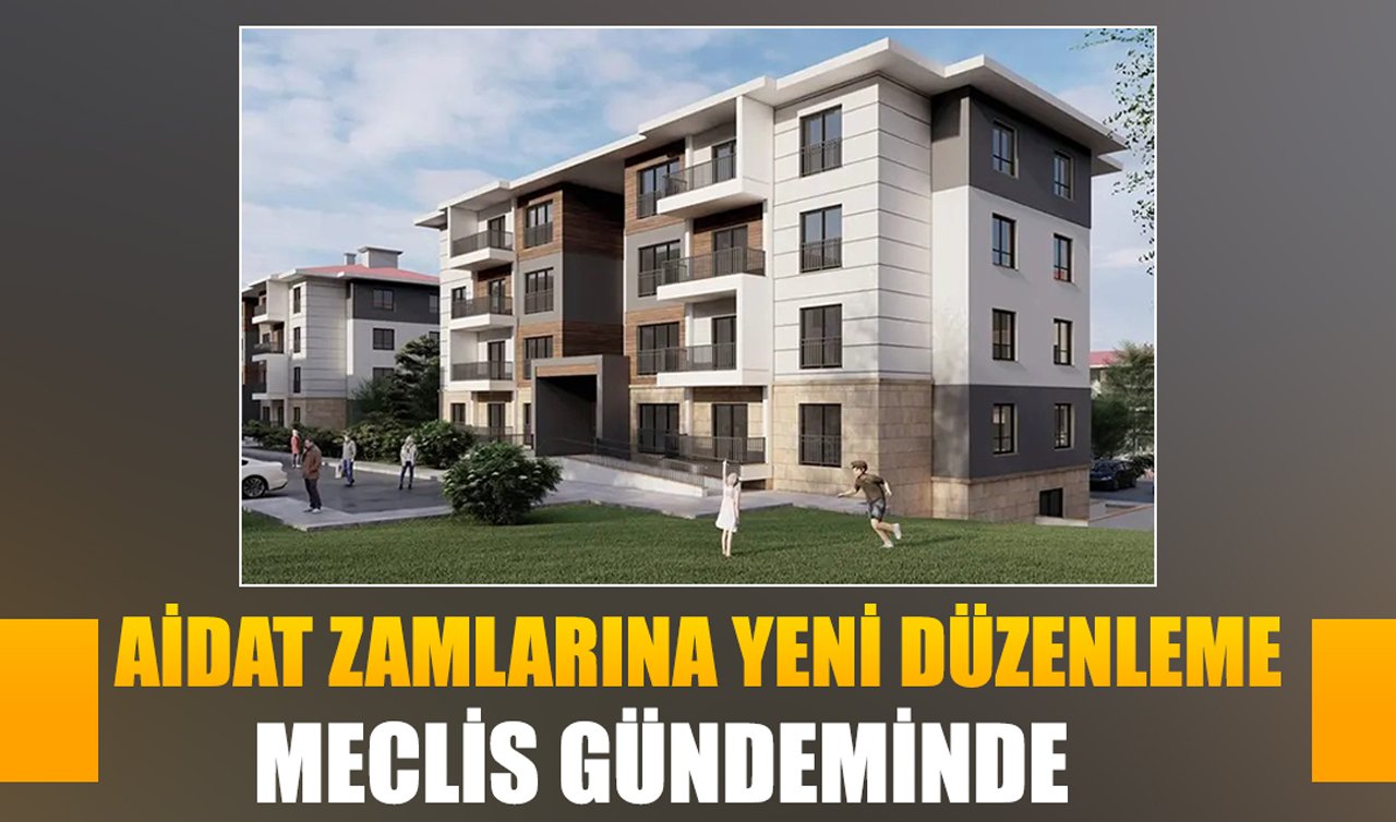 Aidat zamlarına yeni düzenleme meclis gündeminde