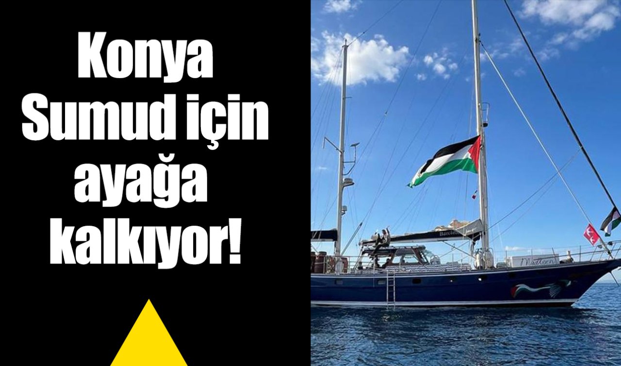 Konya Sumud için ayağa kalkıyor!