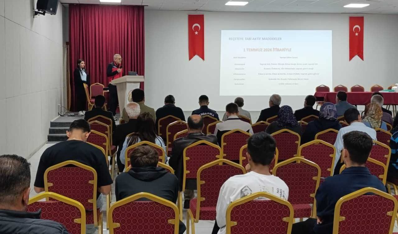 Sarayönü’nde ata tohumu ve B-Reçete eğitimi düzenlendi