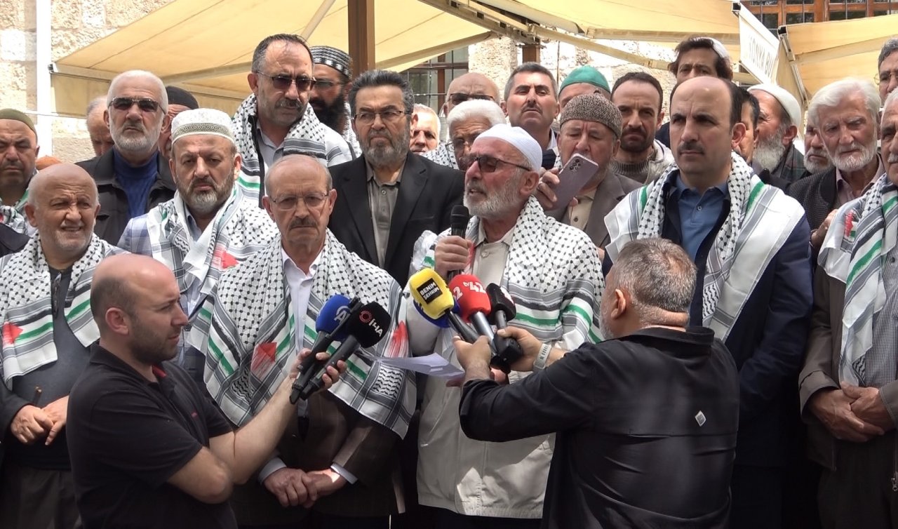 Konya’da İsrail’in Küresel Sumud Filosu’na saldırısı kınandı 