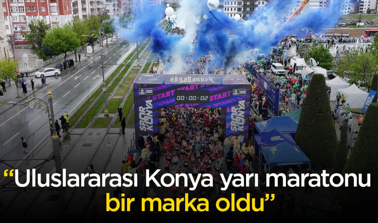 Başkan Altay; “Uluslararası Konya yarı maratonu bir marka oldu’’