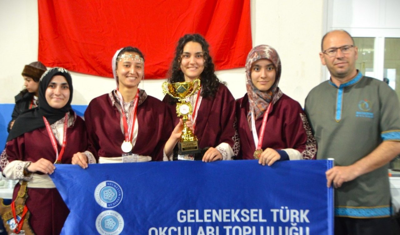 NEÜ Geleneksel Okçuluk takımı Türkiye şampiyonu oldu 
