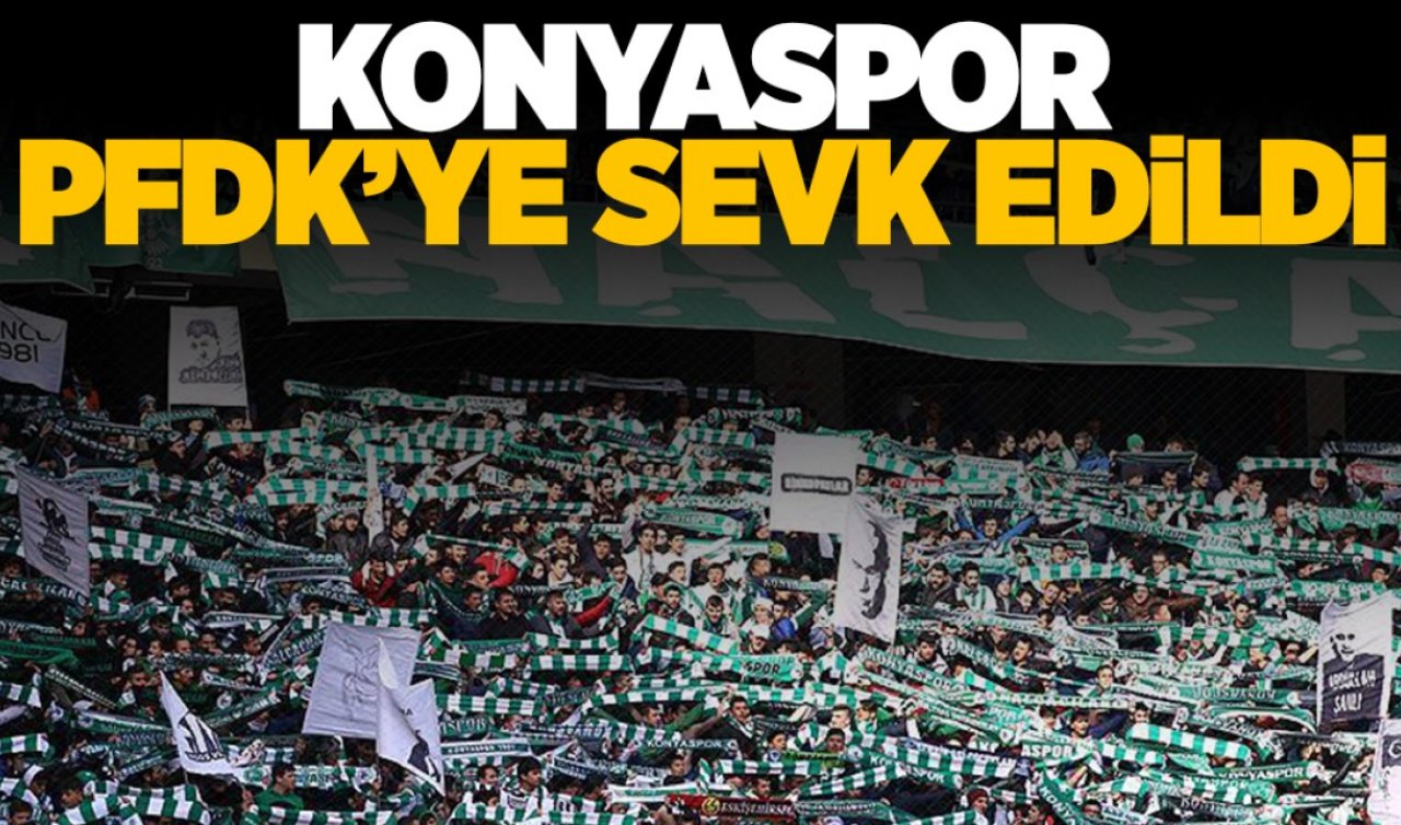 Beşiktaş ve Konyaspor PFDK’ye sevk edildi