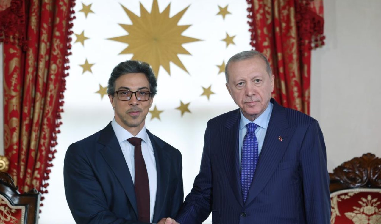 Cumhurbaşkanı Erdoğan BAE Devlet Başkan Yardımcısı Al Nahyan’ı kabul etti