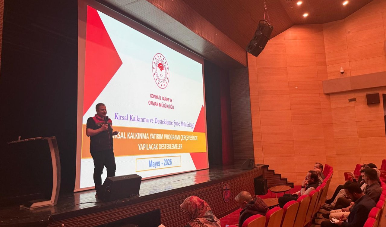 Akşehir ve Kadınhanı’nda çiftçilere destek programı anlatıldı