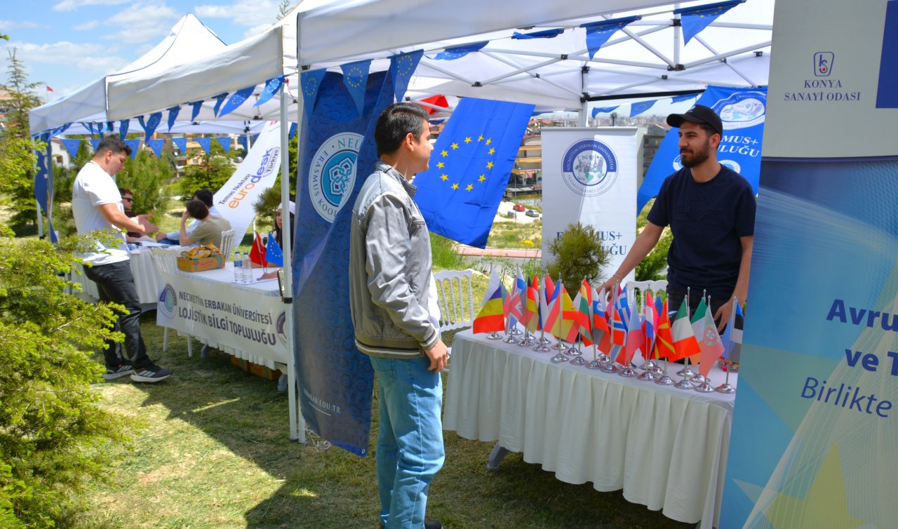 NEÜ’lü öğrenciler AB fırsatlarını festival havasında öğrendi
