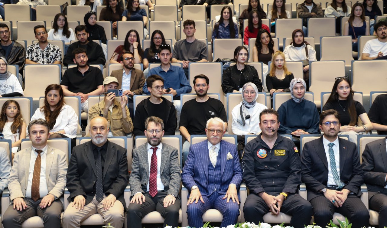 TUSAŞ Pilotu Özpala’dan NEÜ’de Ufuk Açan Konferans