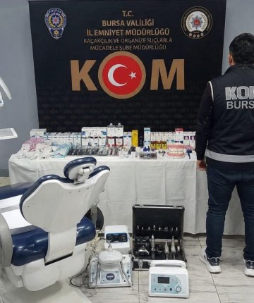 Sahte diş hekimlerinin işlettiği kaçak muayenehaneye baskın: 2 gözaltı