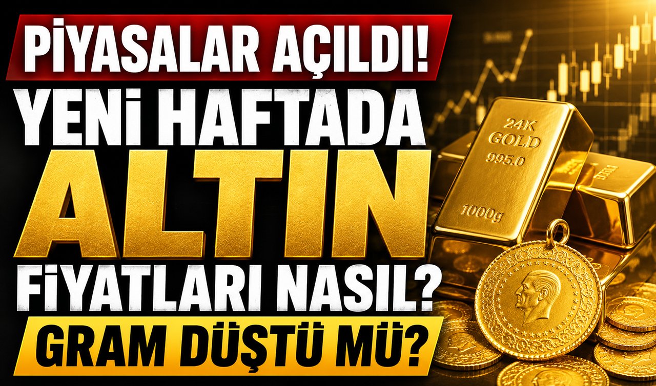 ALTIN FİYATLARINDA SON DURUMU | 18 Mayıs Pazartesi 2026 Gram altın düştü mü, ne kadar? Çeyrek, yarım, Cumhuriyet, tam altın ve 22 ayar bilezik ne kadar?