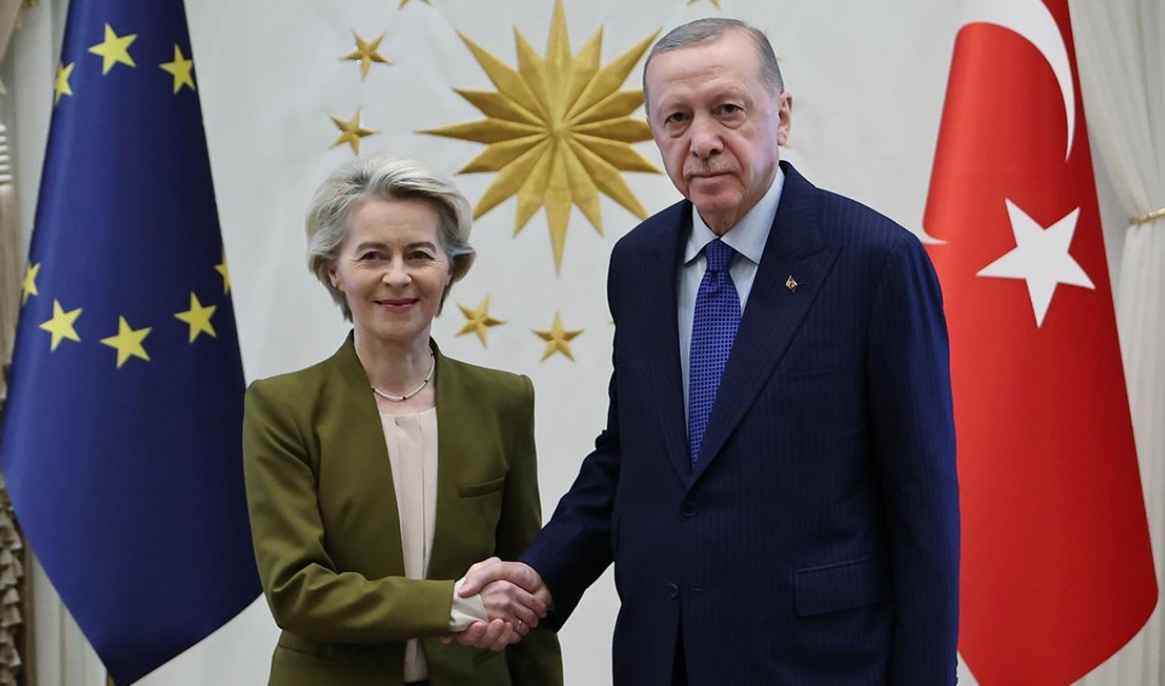 Cumhurbaşkanı Erdoğan AB Komisyonu Başkanı ile görüştü