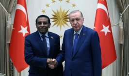 Cumhurbaşkanı Erdoğan Sudan Başbakanı İdris ile görüştü