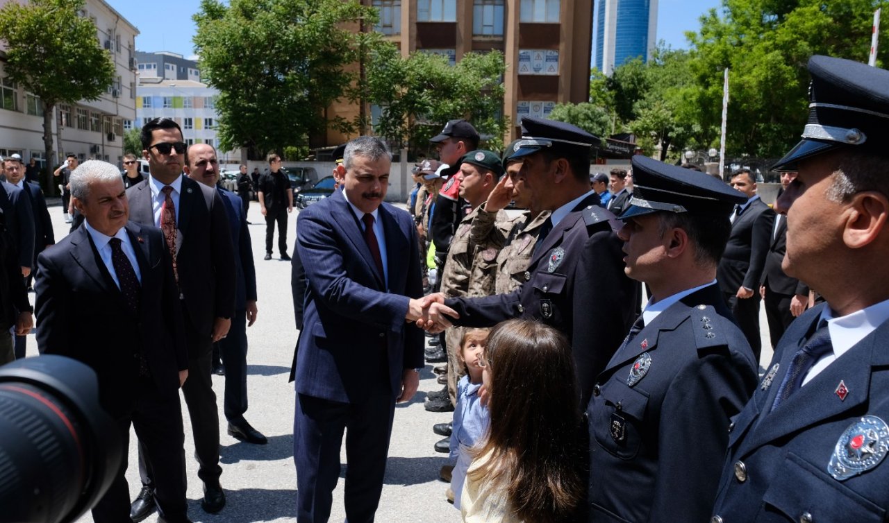 İçişleri Bakanı Çiftçi Konya’da emniyet ve jandarma personeliyle bayramlaştı