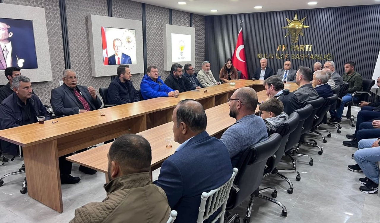 AK Parti Kulu İlçe Başkanlığında bayramlaşma programı