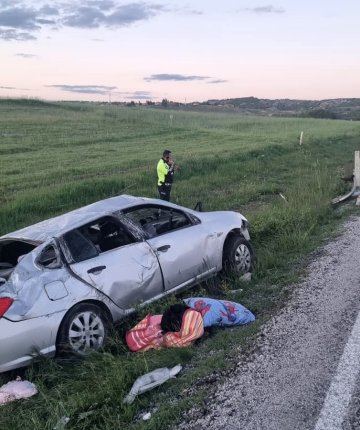Otomobil takla attı: 1 ölü 3 yaralı