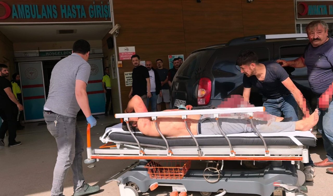 Akraba arası çıkan kavga kanlı bitti: 1 ağır yaralı