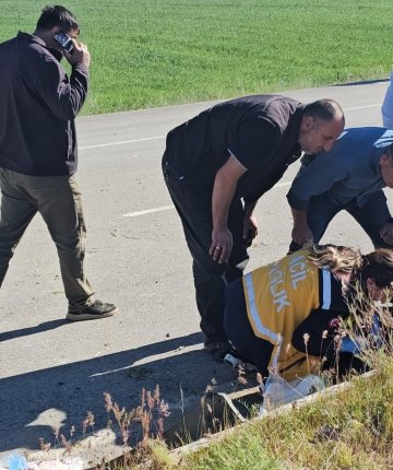Bayram ziyaretinde dönenlerin içerisinde bulunduğu araç kaza yaptı: 3 yaralı