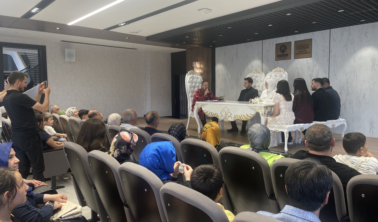 Konya’da “06.06.2026’’ nikah tarihi yoğunluğu