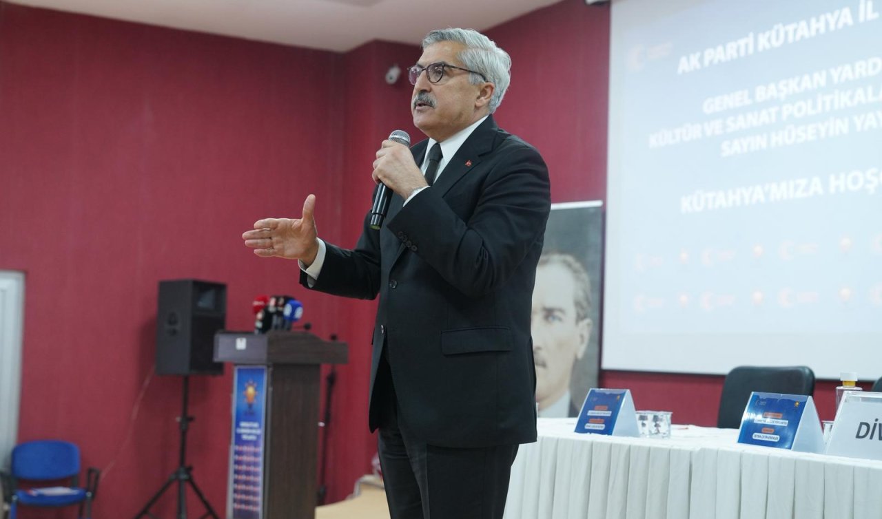 AK Parti Genel Başkan Yardımcısı Yayman: AK Partinin rakibi CHP değil AK Partidir