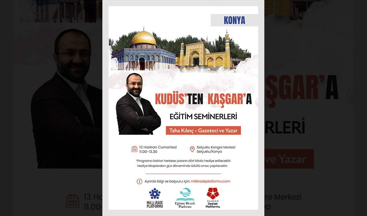 Kudüs’ten Kaşgar’a kültür yolculuğu başlıyor: Konya durağı 13 Haziran’da!
