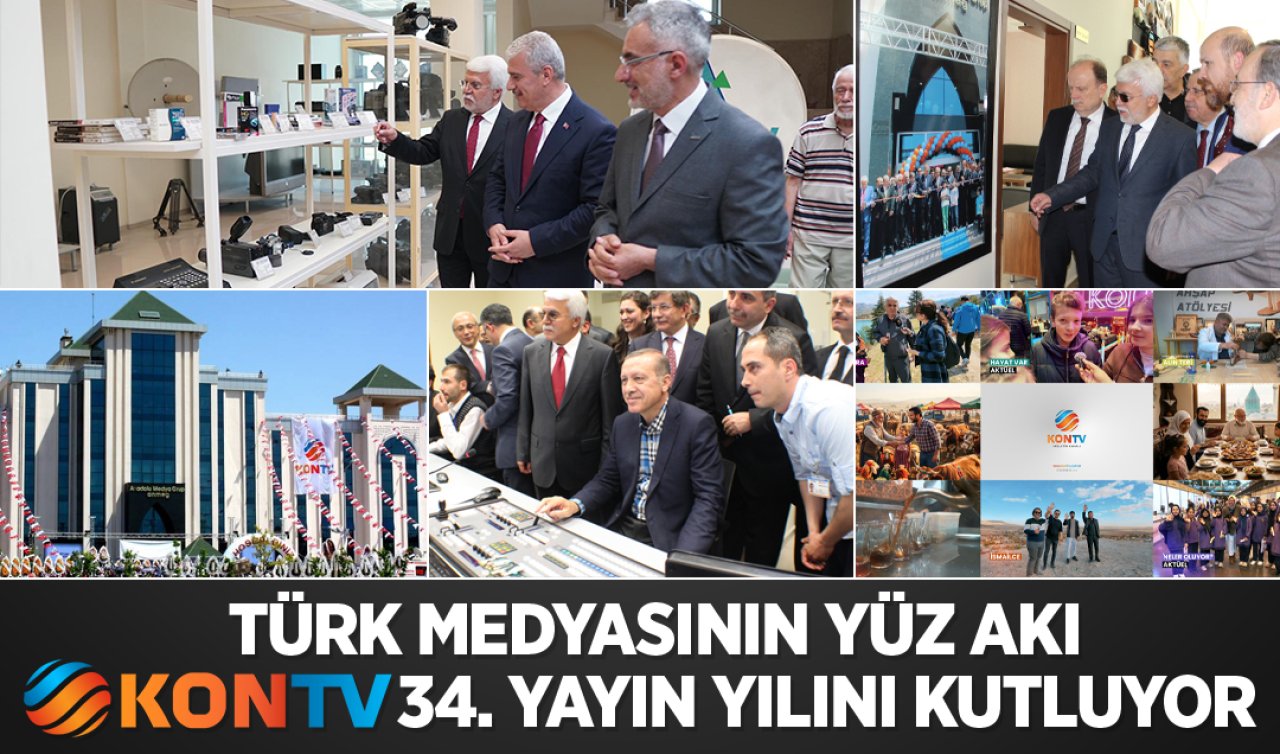 Türk Medyasının Yüz Akı KONTV 34. Yayın Yılını Kutluyor