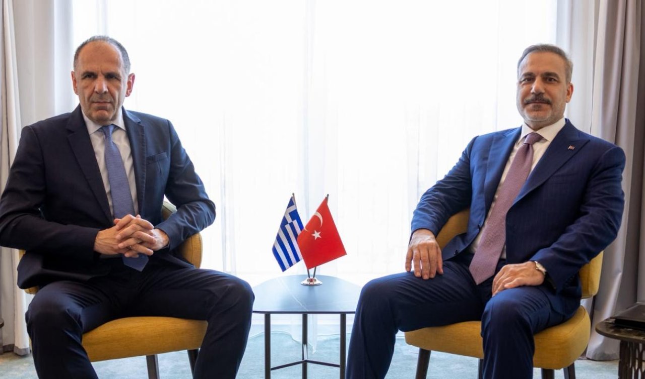 Bakan Fidan Yunanistan Dışişleri Bakanı ile görüştü