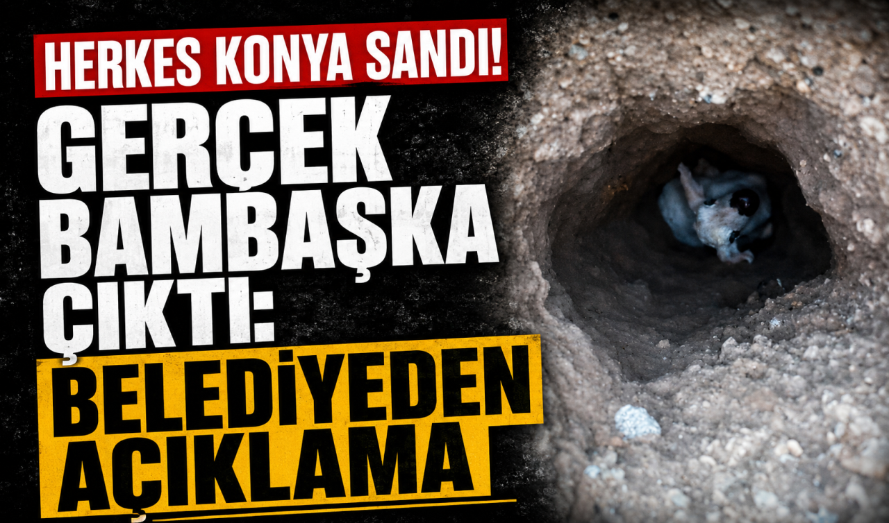 Herkes Konya sandı! Gerçek bambaşka çıktı: Belediyeden açıklama