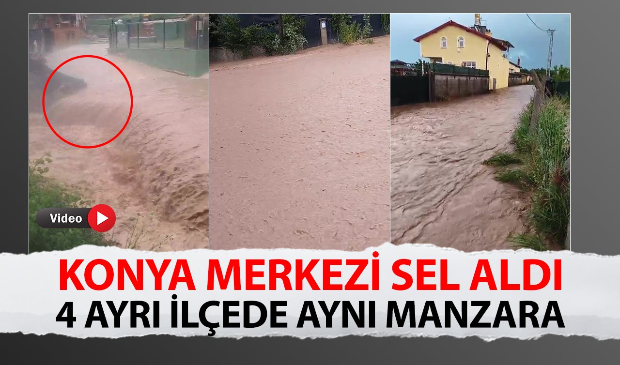 Konya merkezi sel aldı