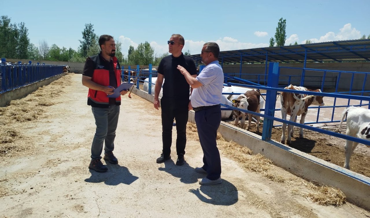 Konya’da hayvan sağlığında kalite ve güvence için denetimler sürüyor! 