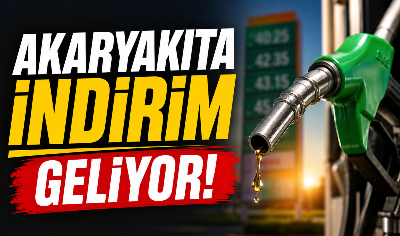 Akaryakıta indirim geliyor! Tabela bir kez daha değişecek 