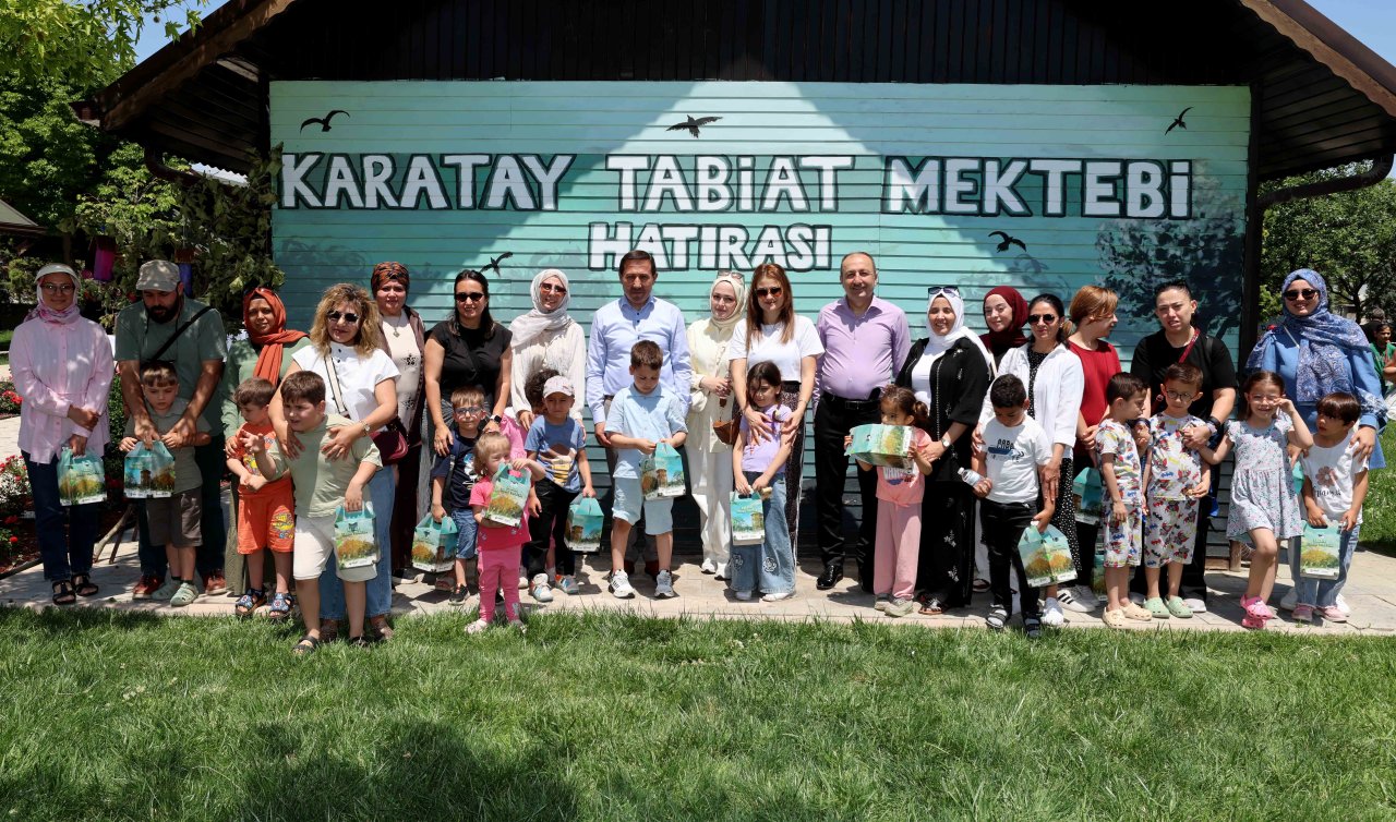 9000 öğrenci Karatay’da doğayı keşfederek mezun oldu