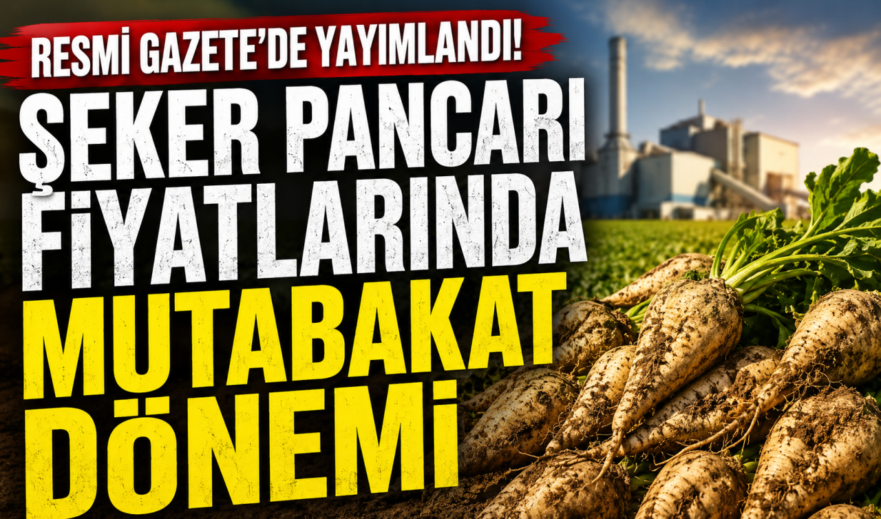 Resmi Gazete’de yayımlandı! Şeker pancarı fiyatlarında mutabakat dönemi