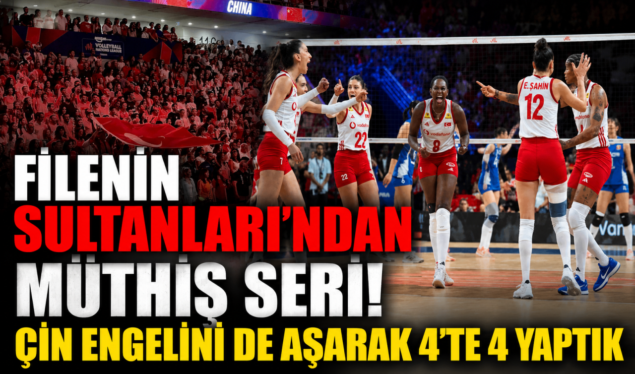 Filenin Sultanları’ndan müthiş seri: Çin engelini de aşarak 4’te 4 yaptık