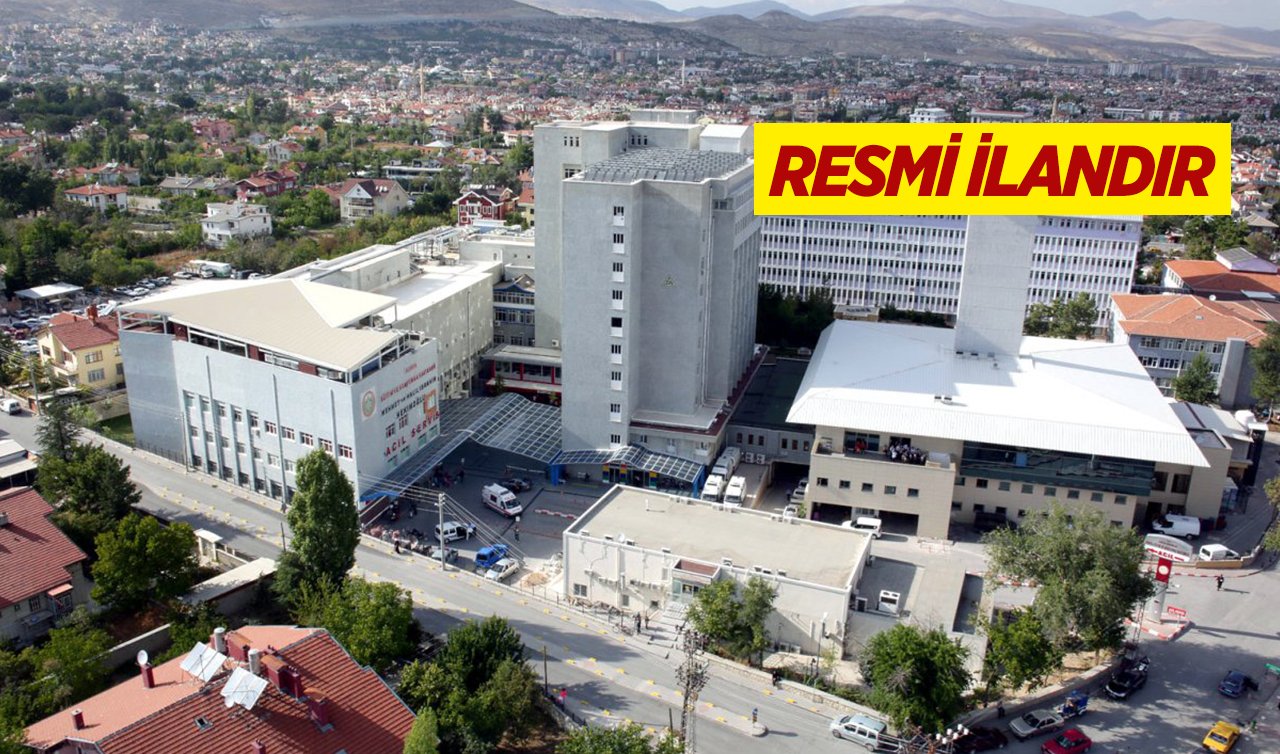 Konya Meram Devlet Hastanesi malzeme alımı yapacak