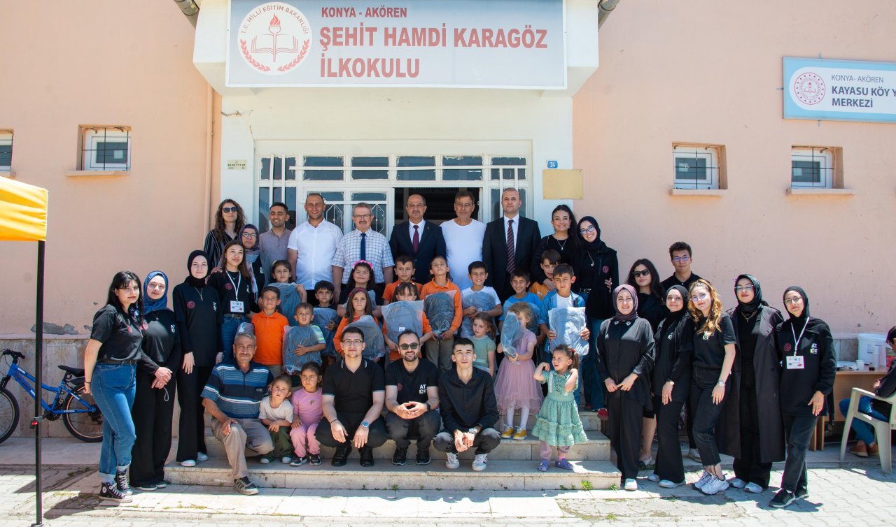 Çocukların tasarladığı ayakkabılar Selçuk Üniversitesinde üretildi