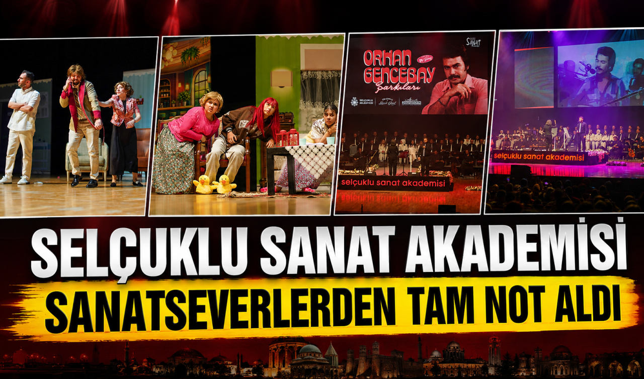 Selçuklu Sanat Akademisi sanatseverlerden tam not aldı