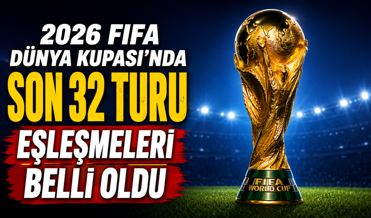 2026 FIFA Dünya Kupası’nda son 32 turu eşleşmeleri belli oldu
