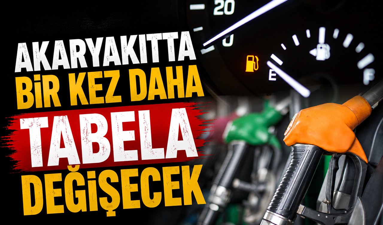 Akaryakıtta bir kez daha tabela değişecek
