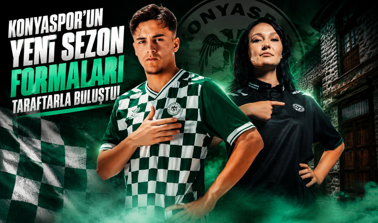 Konyaspor’un yeni sezon formaları taraftarla buluştu! İşte 2026-2027 Konyaspor forması