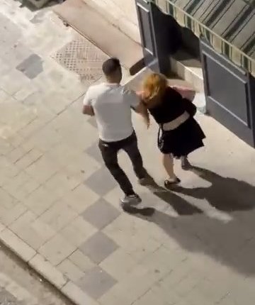 Eski eşi tarafından zorla götürülmeye çalışılan kadın: Beni öldürecek yardım edin 