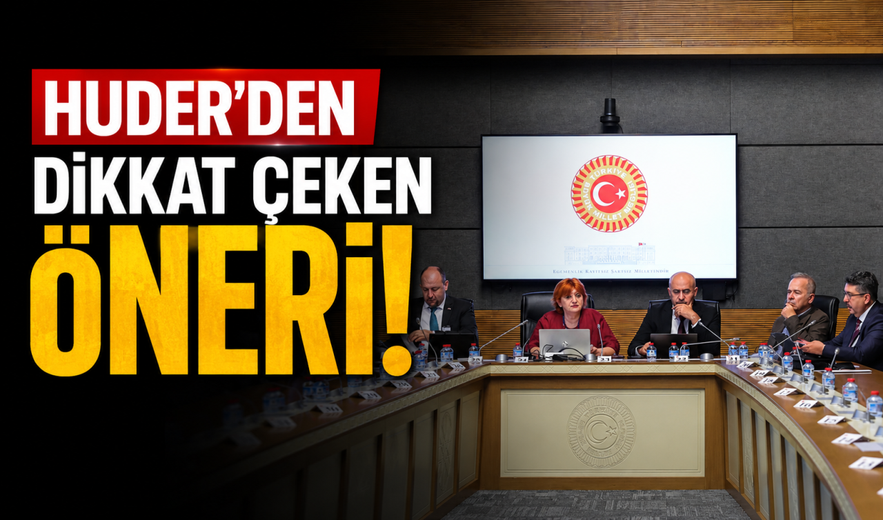 HUDER’den dikkat çeken öneri