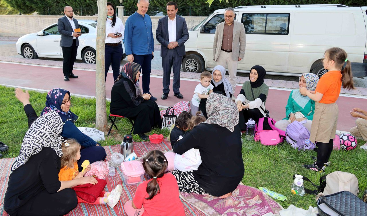 Başkan Kılca Kafe Karatay’da vatandaşlarla buluştu
